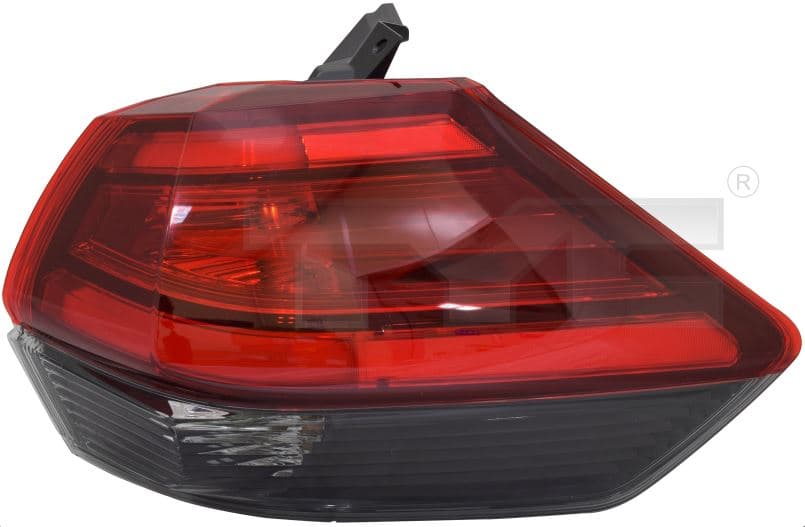 Baklykta hö, LED, 10/2017-, med lamphållare