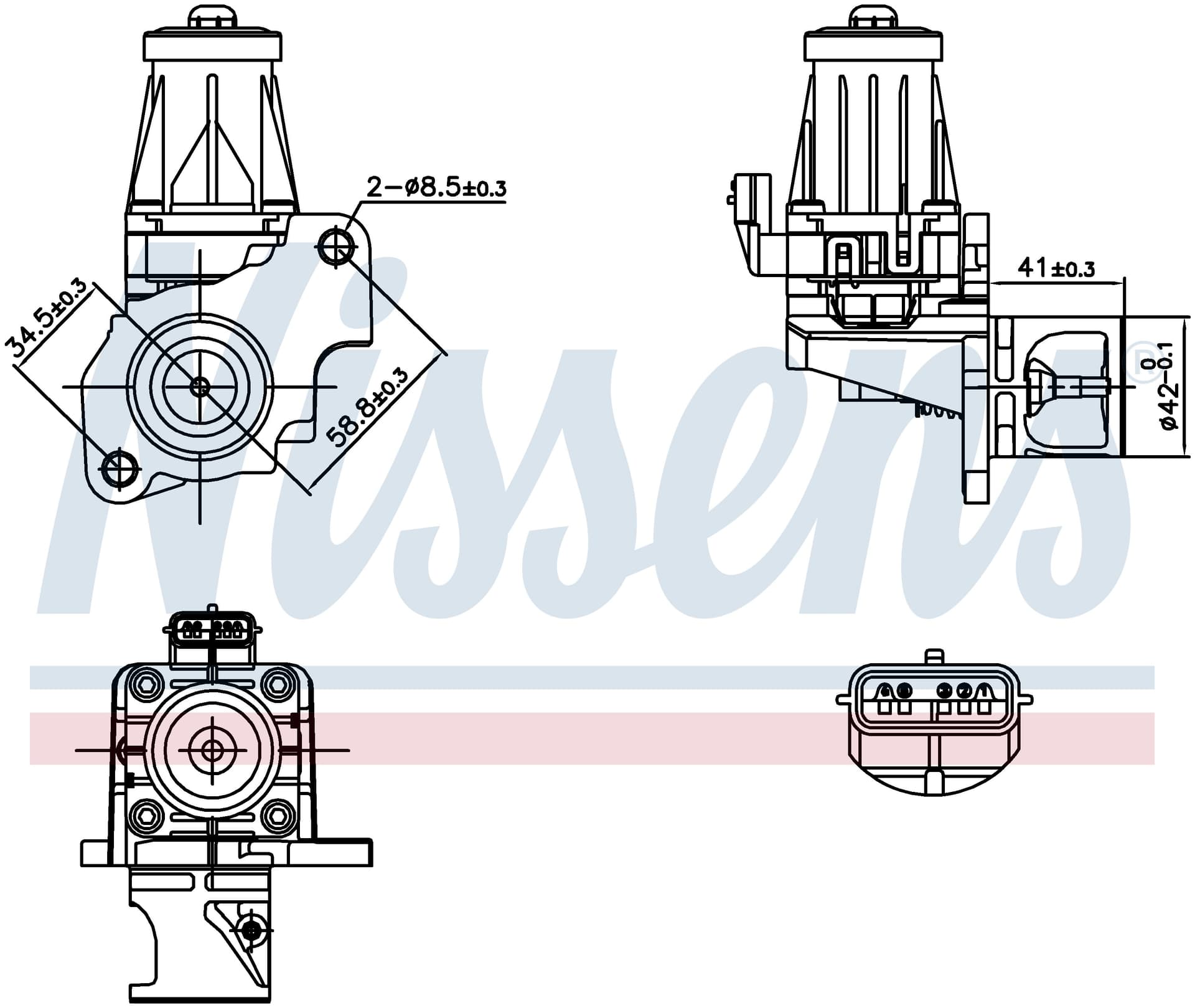 EGR ventil, MB, Nissan, Renault