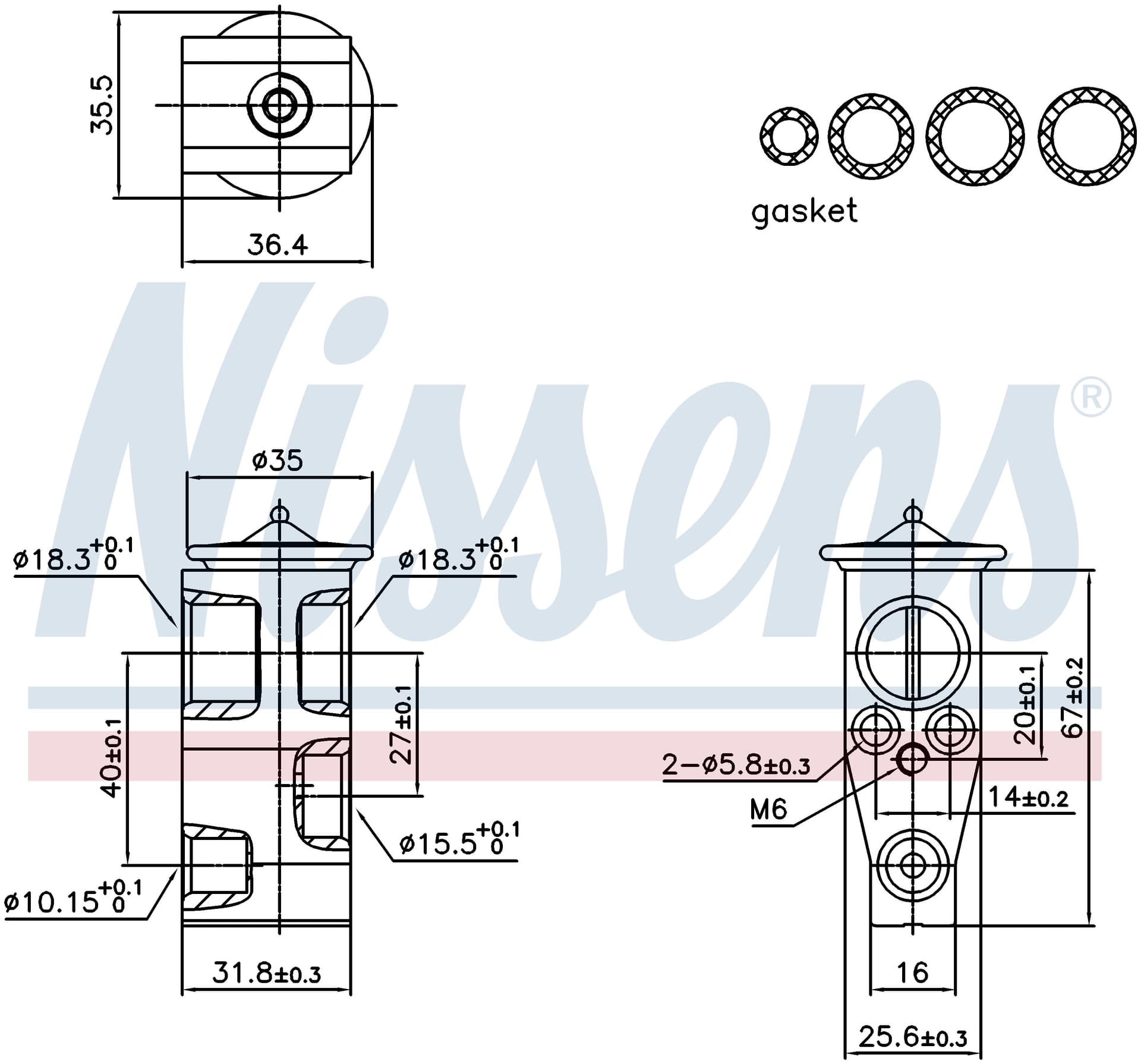 Expansionsventil ac, Toyota