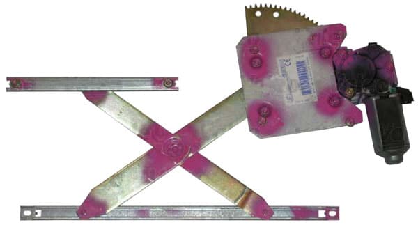Fönsterhiss fram el inkl motor 2drs — Framaxel