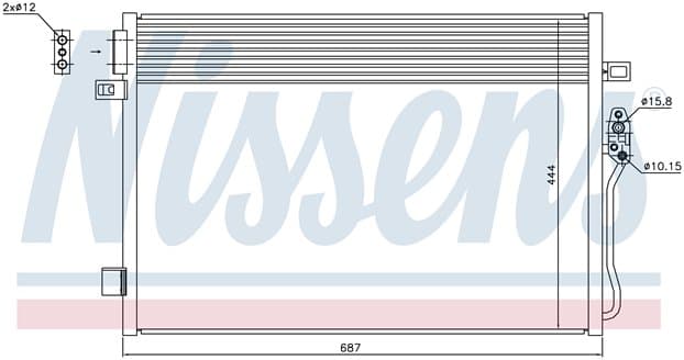 Kondensor ac, Fiat