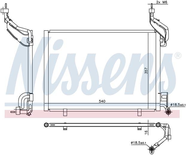 Kondensor ac, Ford