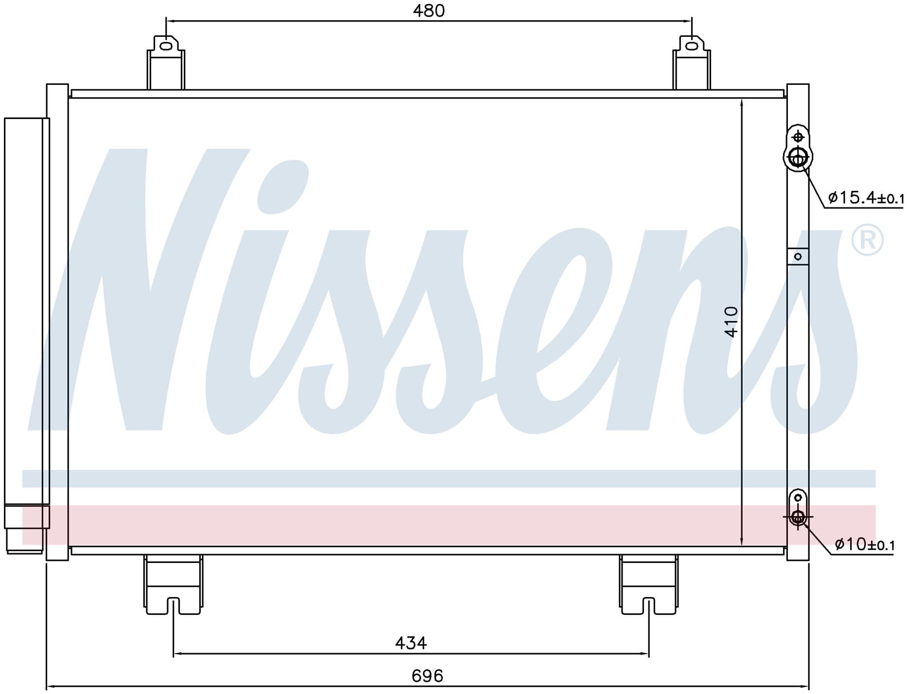 Kondensor ac inkl torkfilter, Lexus