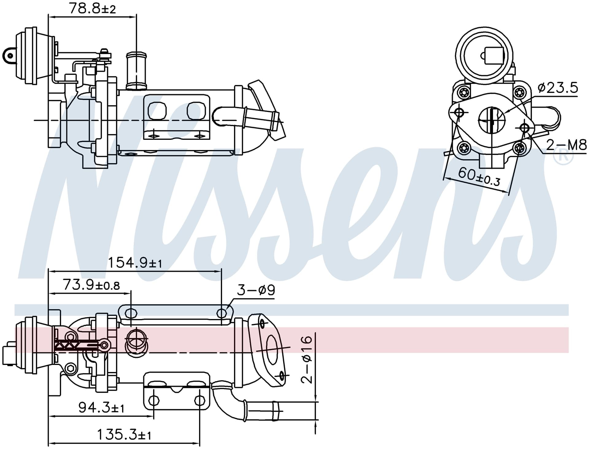 EGR-Kylare, Nissan, Opel, Renault