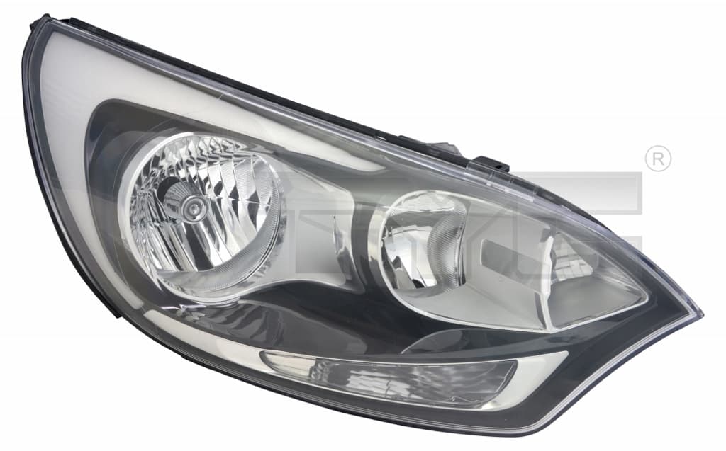 Strålkastare hö, H1/H7, inkl motor (ej LED) från Galwin