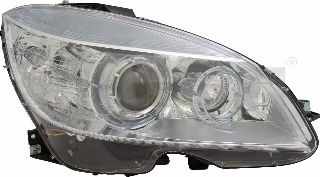 Strålkastare bi-xenon hö, D1S/LED, kurvljus från Galwin