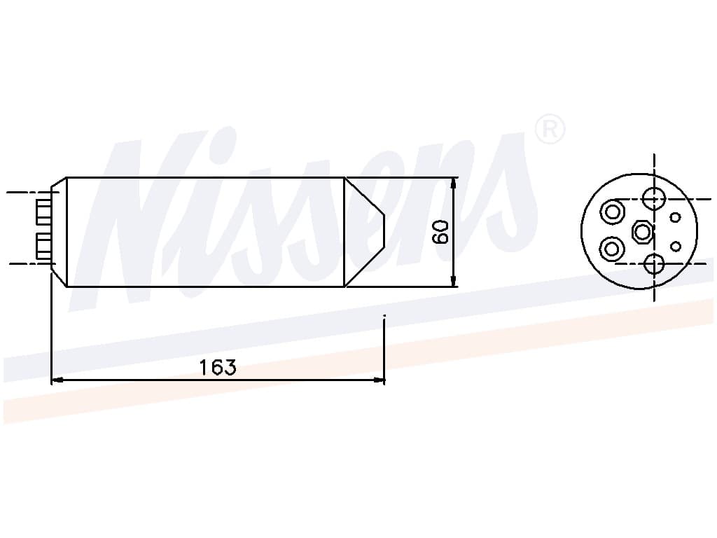 Torkfilter Mazda 626 GE alla mod. 08/91-06/97