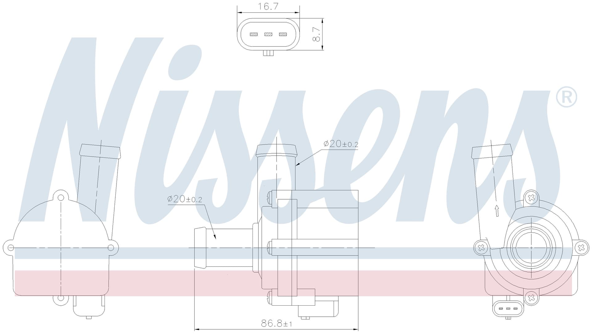 Vattenpump elektrisk, VAG